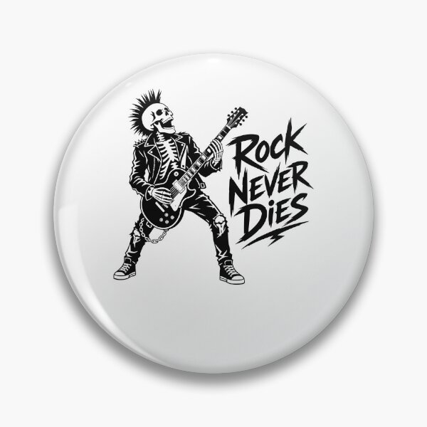 Item preview, Rock Never Dies designed and sold by FreshPixelArt.