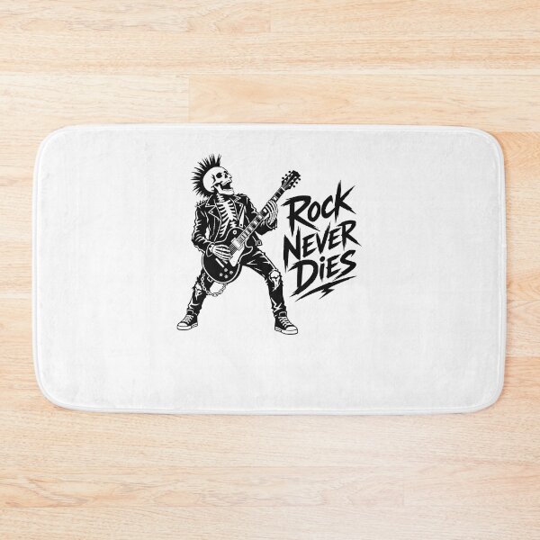 Item preview, Rock Never Dies designed and sold by FreshPixelArt.
