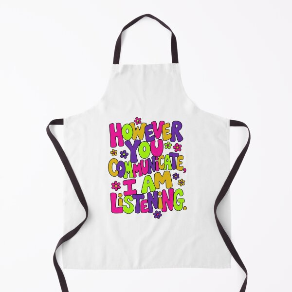 Item preview, However You Communicate I Am Listening Neon designed and sold by Soren Graft.