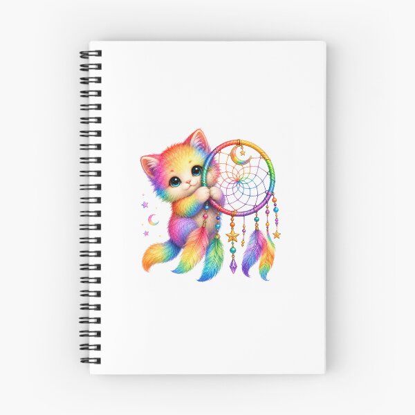 Item preview, Dream Catcher Kitten Magic designed and sold by QuirkNest Studio .