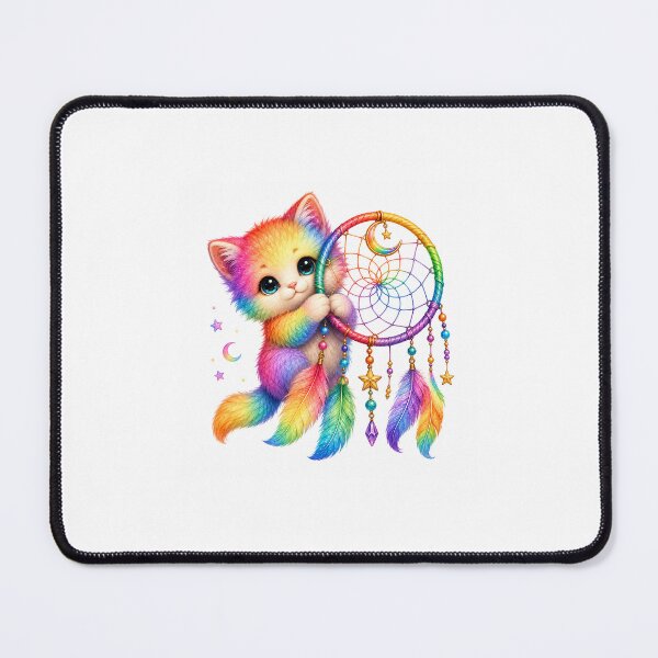 Item preview, Dream Catcher Kitten Magic designed and sold by QuirkNest Studio .