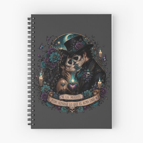 Item preview, Día de los Muertos Gothic Romance Calavera Couple designed and sold by MythicCotton.