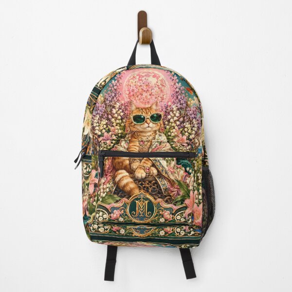 Item preview, The Royal Cat of Spring - Flowering Moon and Lily Garden designed and sold by Natalia-Vlad.