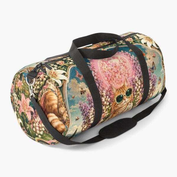 Item preview, The Royal Cat of Spring - Flowering Moon and Lily Garden designed and sold by Natalia-Vlad.