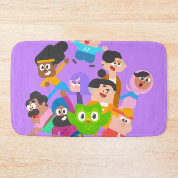 Item preview, Cute Diverse Cartoon Friends Pile - Funny Learning Mascot Pastel Team Sticker designed and sold by William Cano.