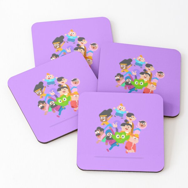 Item preview, Cute Diverse Cartoon Friends Pile - Funny Learning Mascot Pastel Team Sticker designed and sold by Billy Morfo™.