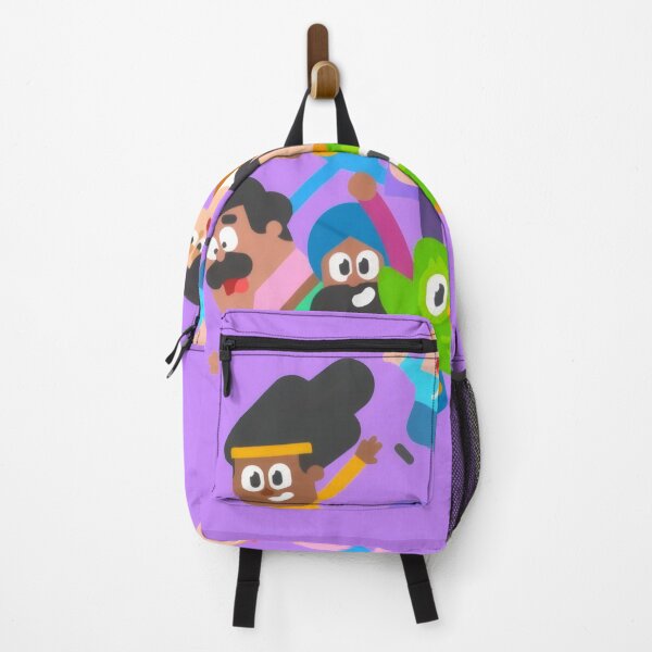 Item preview, Cute Diverse Cartoon Friends Pile - Funny Learning Mascot Pastel Team Sticker designed and sold by Billy Morfo™.