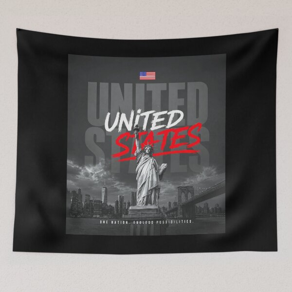 Item preview, United States Modern City Design designed and sold by AtuqStudio.