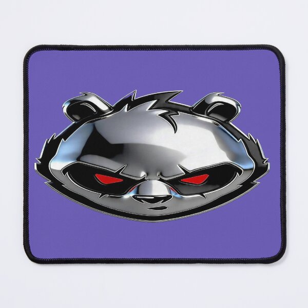 Item preview, The Dark Side of the Raccoon? Aggressive Chrome Raccoon Head designed and sold by RAYBIL.