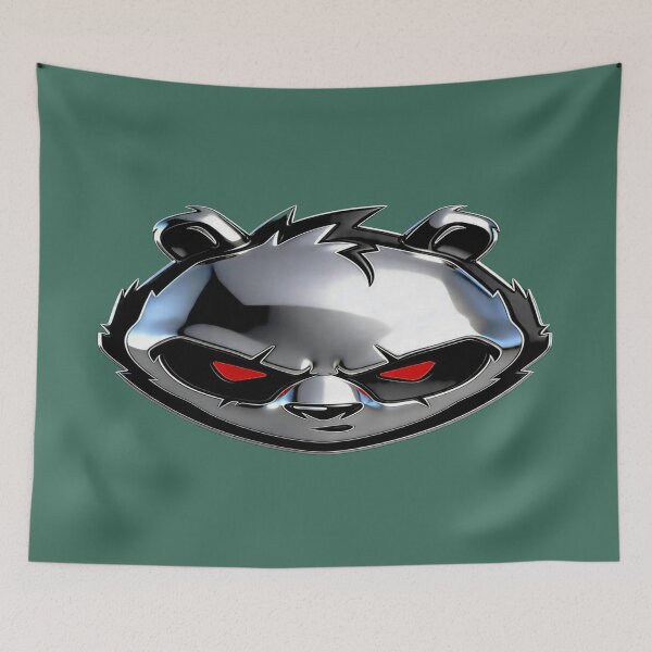 Item preview, The Dark Side of the Raccoon? Aggressive Chrome Raccoon Head designed and sold by RAYBIL.