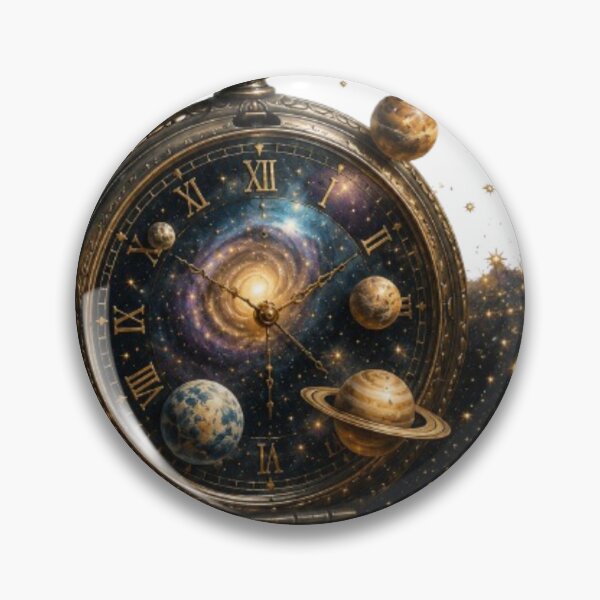 Item preview, Vintage Galaxy Pocket Watch designed and sold by Line-mood.