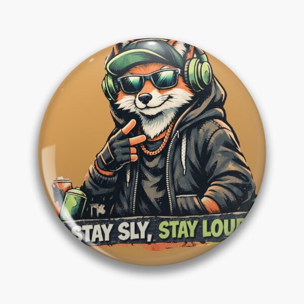 Item preview, Street Beats Fox designed and sold by DecibelDecor034.