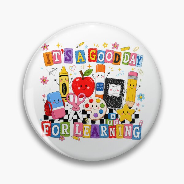Item preview, It's A Good Day For Learning Happy First Day of School Cute School Supplies Teacher  designed and sold by VGAfanatic.