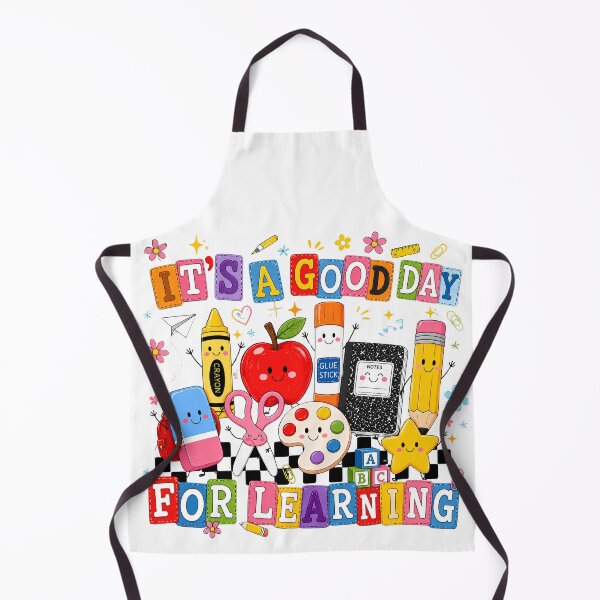 Item preview, It's A Good Day For Learning Happy First Day of School Cute School Supplies Teacher  designed and sold by VGAfanatic.