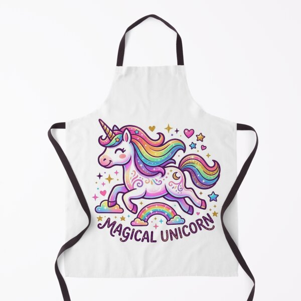 Item preview, Magical Rainbow Unicorn Cute Illustration designed and sold by ExploreAura Studio.