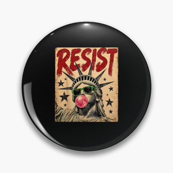 Item preview, Resist Statue of Liberty Protest Graphic designed and sold by Rahamkshop.