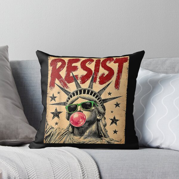 Item preview, Resist Statue of Liberty Protest Graphic designed and sold by Rahamkshop.