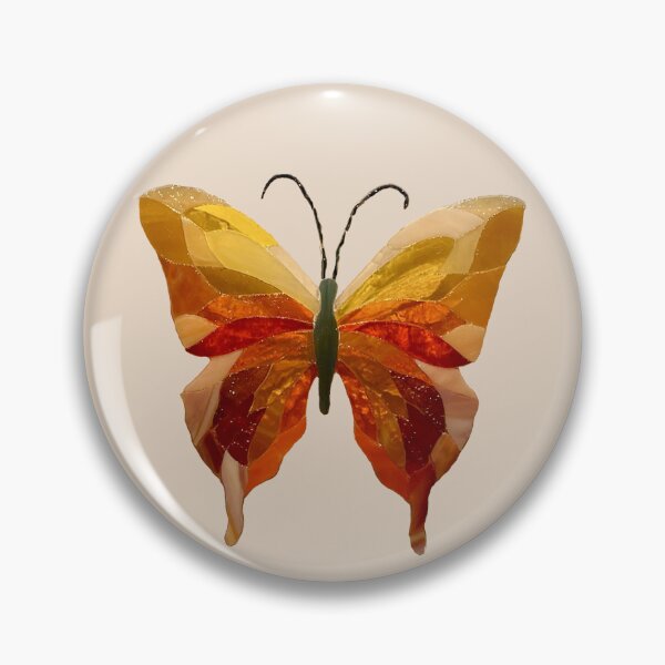 Item preview,  Golden Amber Butterfly designed and sold by Glass Gal.