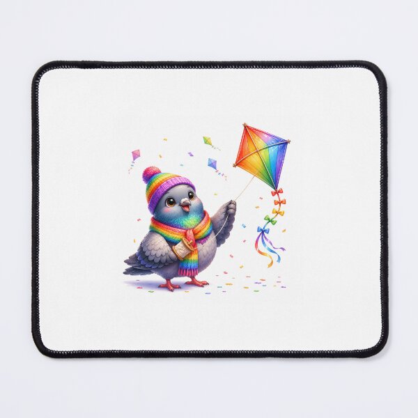 Item preview, Sky festival happy pigeon designed and sold by QuirkNest Studio .