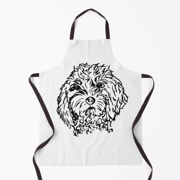 Item preview, Minimalist Cavapoo Sketch | Hand‑Drawn Cockapoo Dog Art designed and sold by Tee Visions.