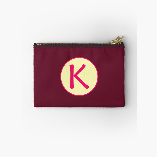 Artikelvorschau, Rosa Alphabet Buchstabe K Kreis entworfen und verkauft von Jeallan Designs.