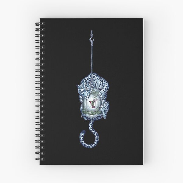 Item preview, Leopard And Hummingbird Birdcage Tattoo designed and sold by TeeARTHY.