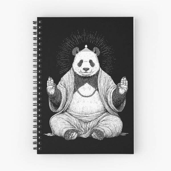 Item preview, Meditating Panda Graphic designed and sold by folskullyz.