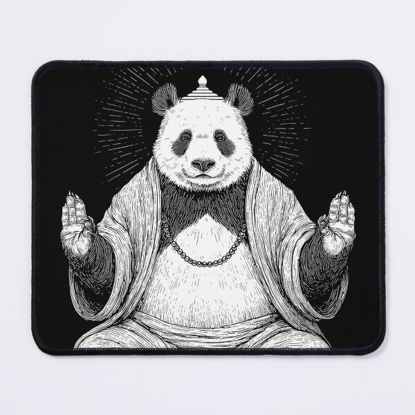 Item preview, Meditating Panda Graphic designed and sold by folskullyz.