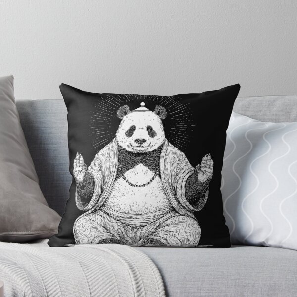 Item preview, Meditating Panda Graphic designed and sold by folskullyz.