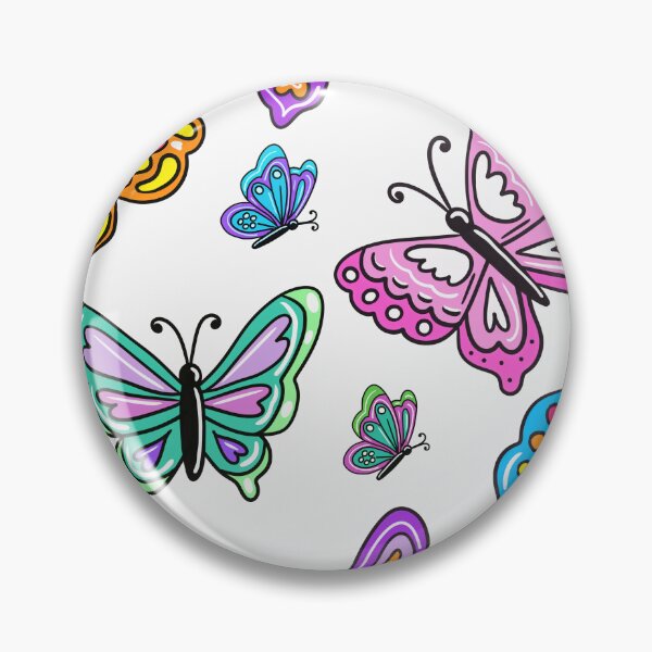 Item preview, Colorful Butterfly Seamless Pattern designed and sold by CI Creative Design LLC.