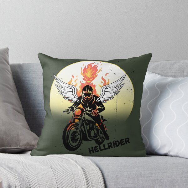 Artikelvorschau, Hellriden Angel Wings Fire Motorcycle entworfen und verkauft von AhmadAnnaPrints.