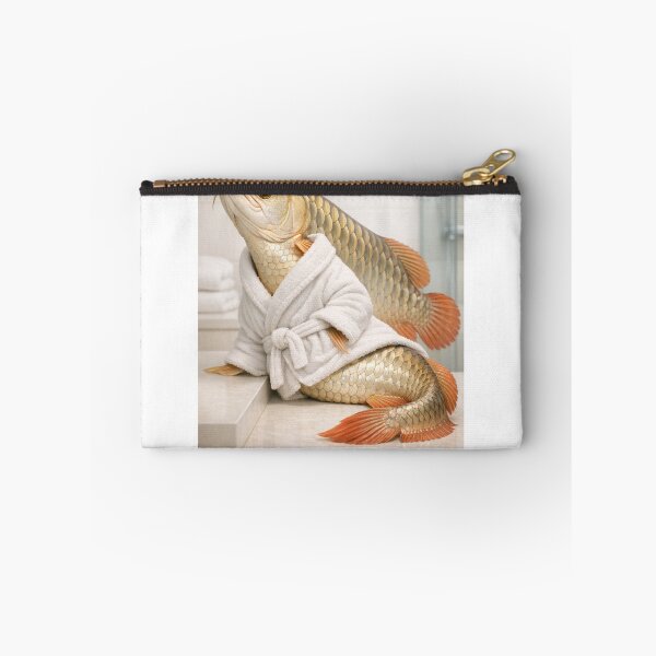 Item preview, Cozy Bathrobe Arowana designed and sold by Sillytoe.