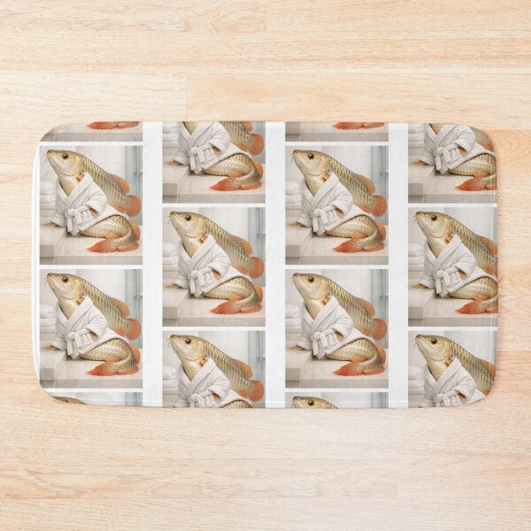 Item preview, Cozy Bathrobe Arowana designed and sold by Sillytoe.
