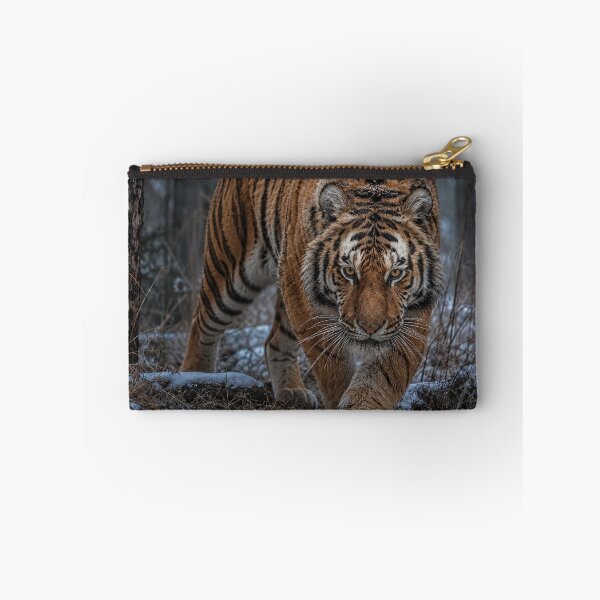 Item preview, Tiger on the Hunt in Winter designed and sold by nikkolaus.