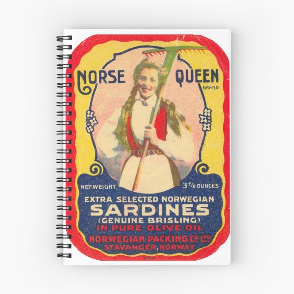 Item preview, Norse Queen Brand Extra Selected Norwegian Sardines designed and sold by Ivar F. Andresen.