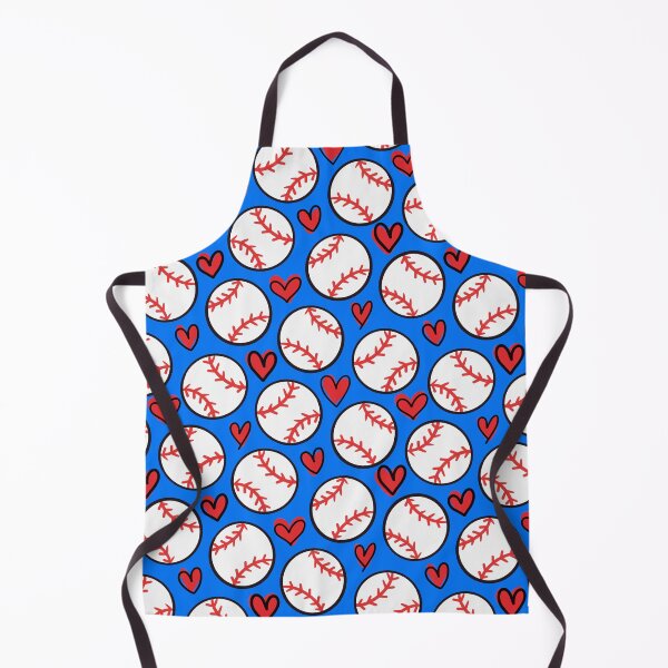 Item preview, Baseball Hearts Seamless Pattern designed and sold by CI Creative Design LLC.