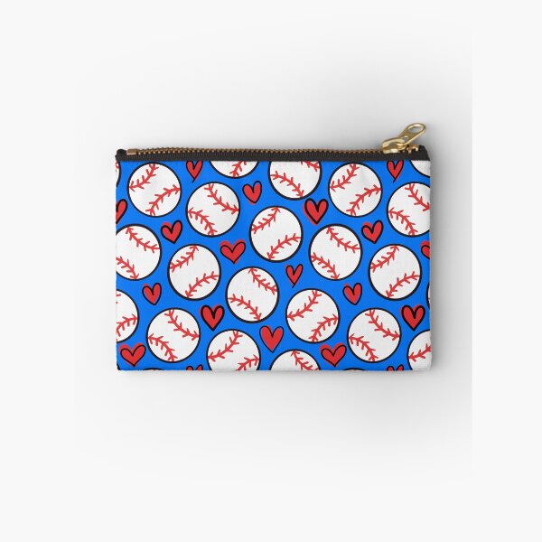 Item preview, Baseball Hearts Seamless Pattern designed and sold by CI Creative Design LLC.