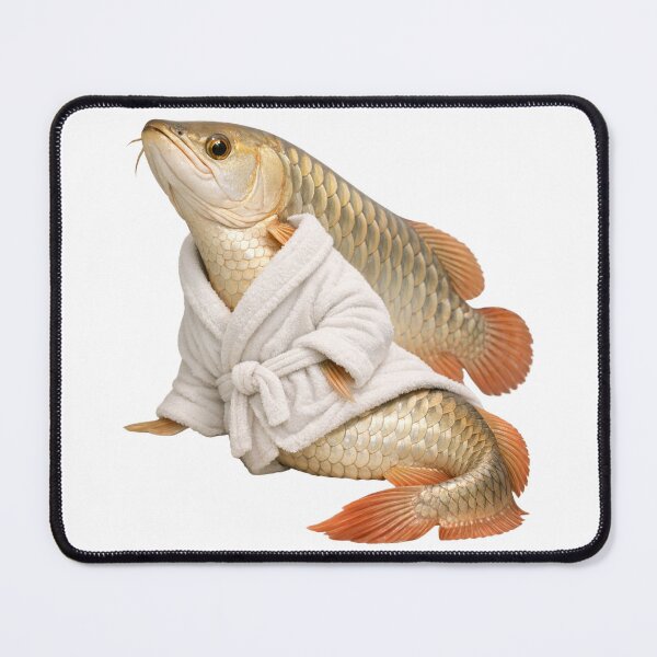 Item preview, Relaxing Bathrobe Arowana designed and sold by Sillytoe.