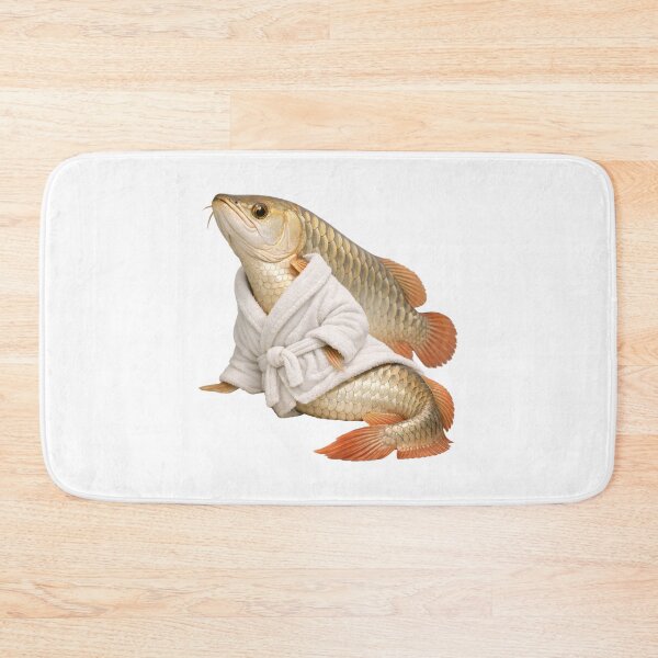 Item preview, Relaxing Bathrobe Arowana designed and sold by Sillytoe.