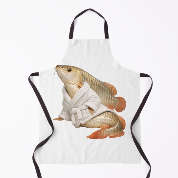 Item preview, Relaxing Bathrobe Arowana designed and sold by Sillytoe.