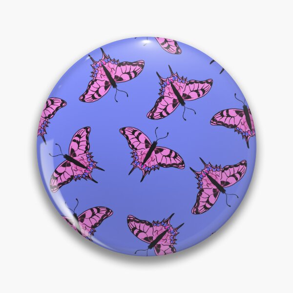Item preview, Pink and blue swallowtail butterflies  designed and sold by KaroLeenaDesign.