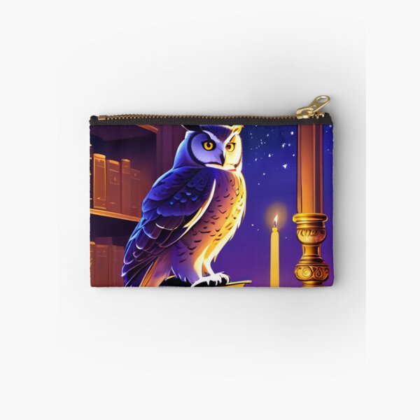 Item preview, Art - Scholarly Owl, Dreamy and Mysterious Atmosphere designed and sold by World-Pets.