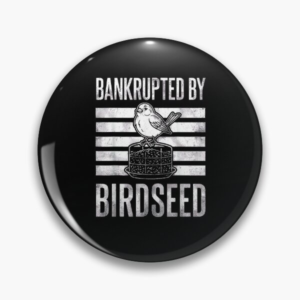 Artikelvorschau, Lustiger Spruch: Vom Vogelfutter in den Ruin getrieben – Meme für Vogelbeobachter entworfen und verkauft von Rahamkshop.
