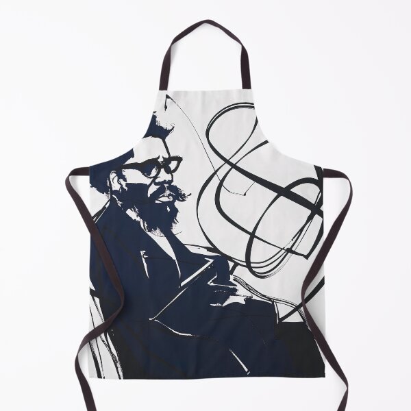 Item preview, cornel west- Blue Abstract Art designed and sold by shadow-bloom.