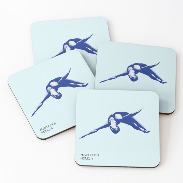 Item preview, Blue Motion: Minimalist Post-Punk Inspired Gymnast Design for New Order Fans designed and sold by Lifer Art and Design.