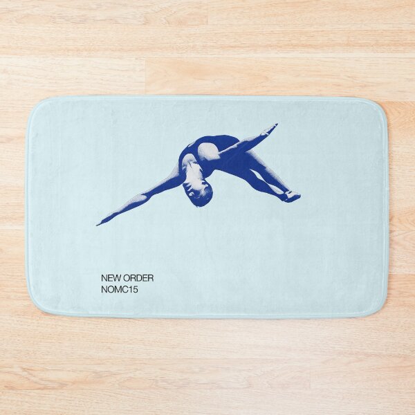 Item preview, Blue Motion: Minimalist Post-Punk Inspired Gymnast Design for New Order Fans designed and sold by Lifer Art and Design.
