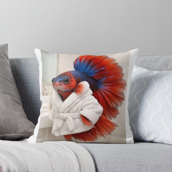 Item preview, Cozy Bathrobe Betta Fish designed and sold by Sillytoe.