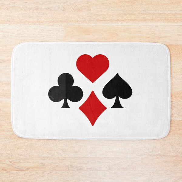 Item preview, Minimalist Playing Card Suits Graphic – Classic Poker Symbols Art designed and sold by mentosdesigner.