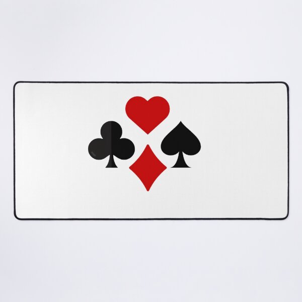 Item preview, Minimalist Playing Card Suits Graphic – Classic Poker Symbols Art designed and sold by mentosdesigner.