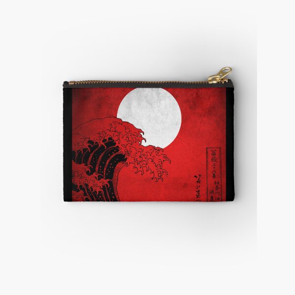 Item preview, Red Great Wave Off Kanagawa Japanese Ukiyo-e designed and sold by FaizArtShop.